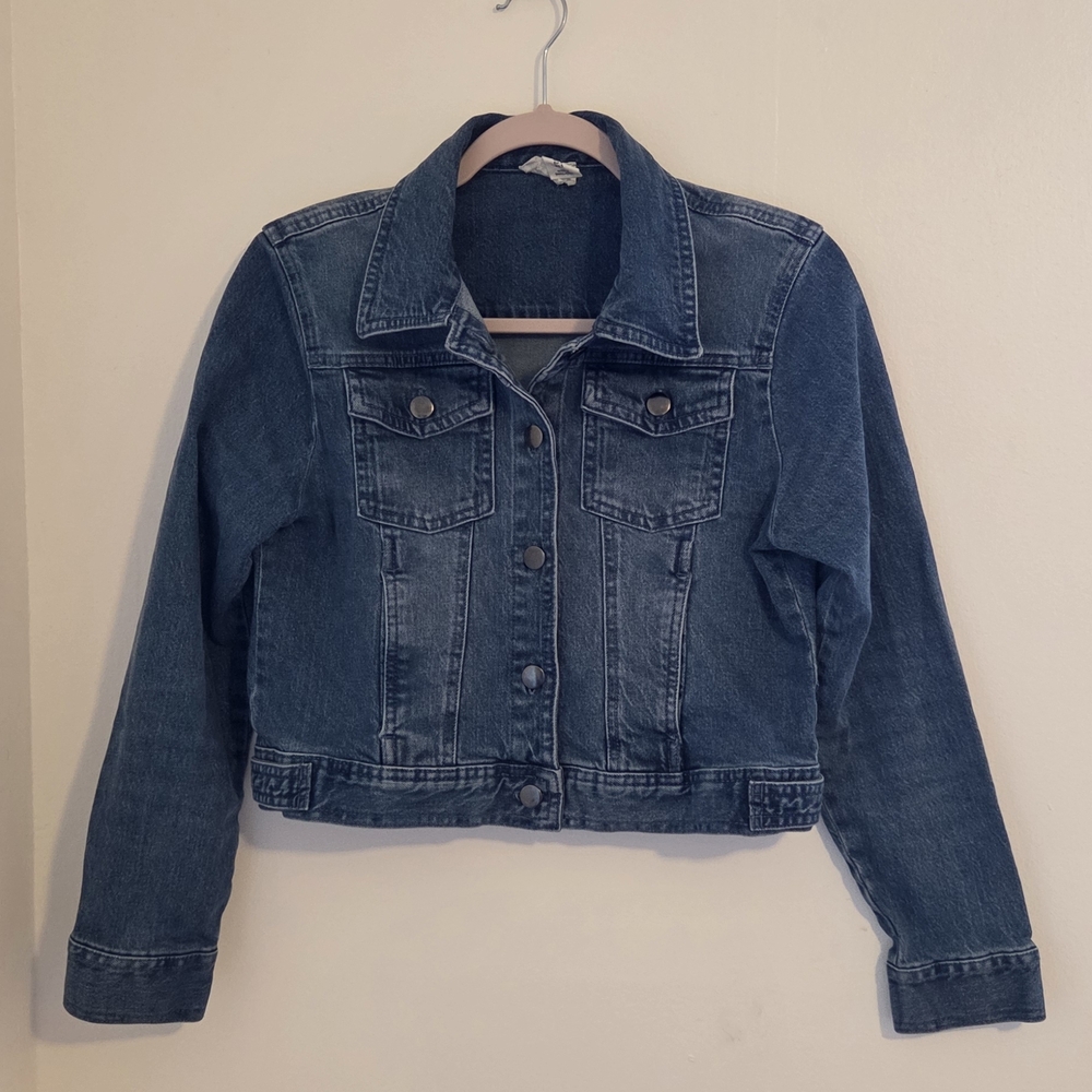 Nicole Miller Classic Blue Jean Jacket